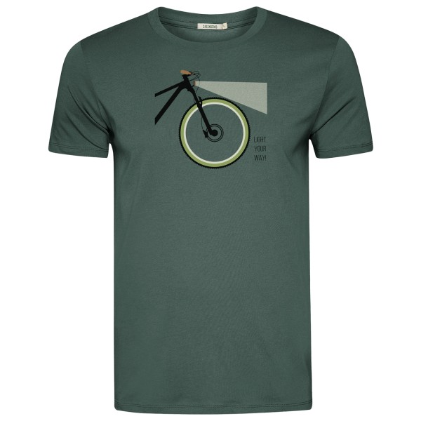 GreenBomb Light Guide T-shirt /olijfgroen