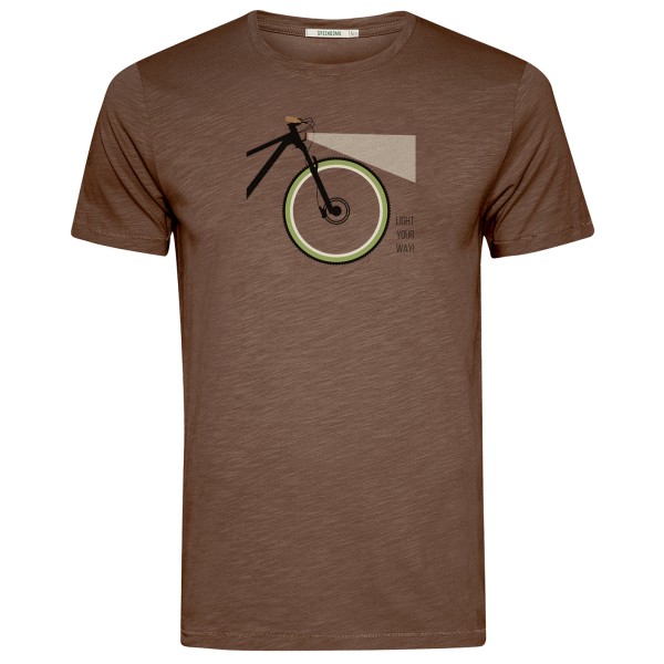 GreenBomb Light Spice T-shirt Bruin