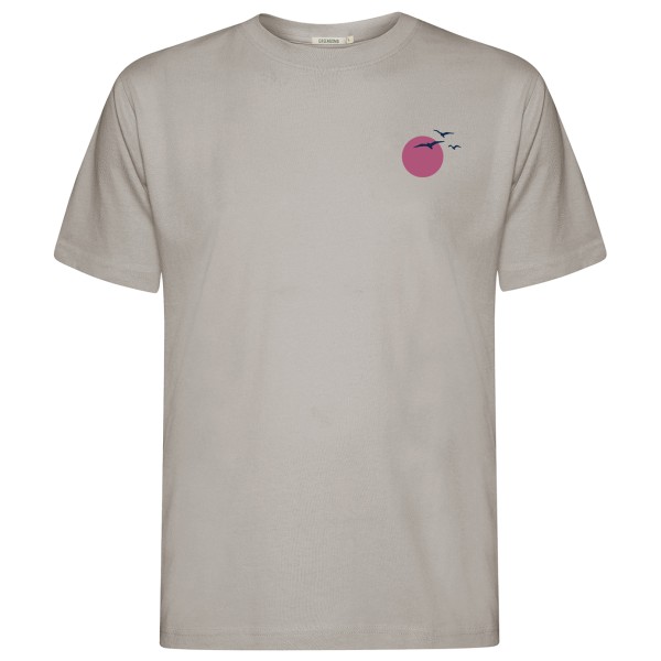 GreenBomb Mountain Bloom Fusion T-shirt Grijs