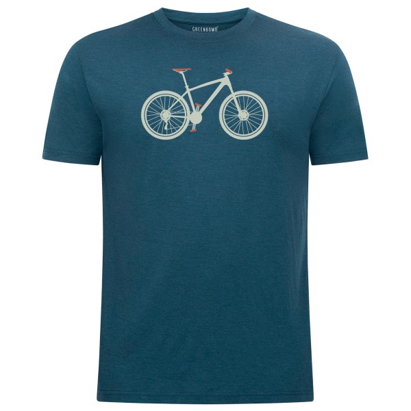 GreenBomb Mountain Loom Merinoshirt Blauw