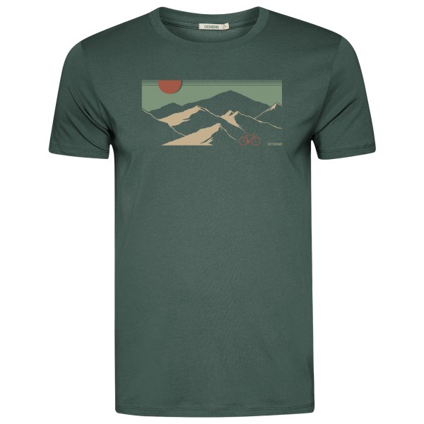 GreenBomb Mountain Tour Guide T-shirt /olijfgroen