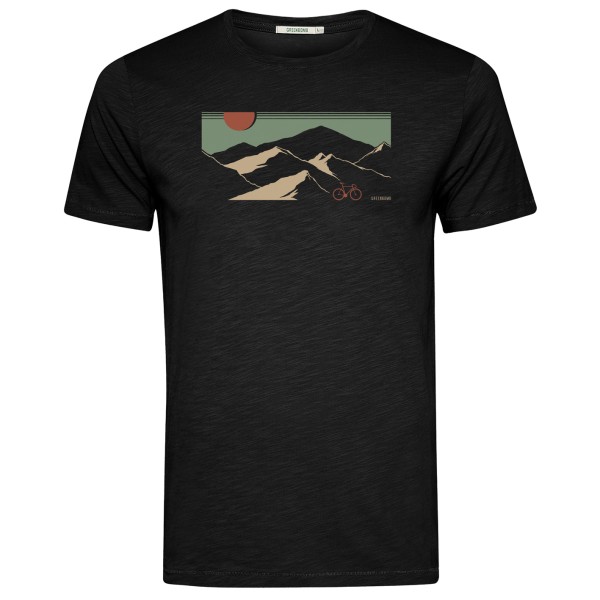GreenBomb Mountain Tour Spice T-shirt Zwart