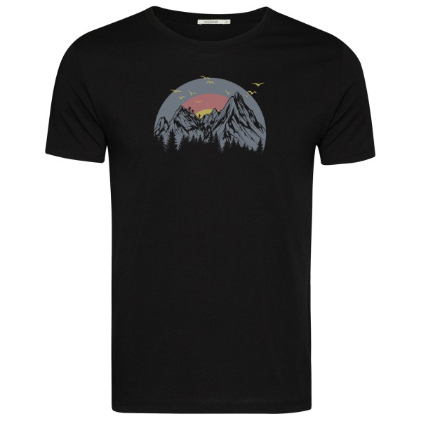 GreenBomb Peak Circle Guide T-shirt Zwart
