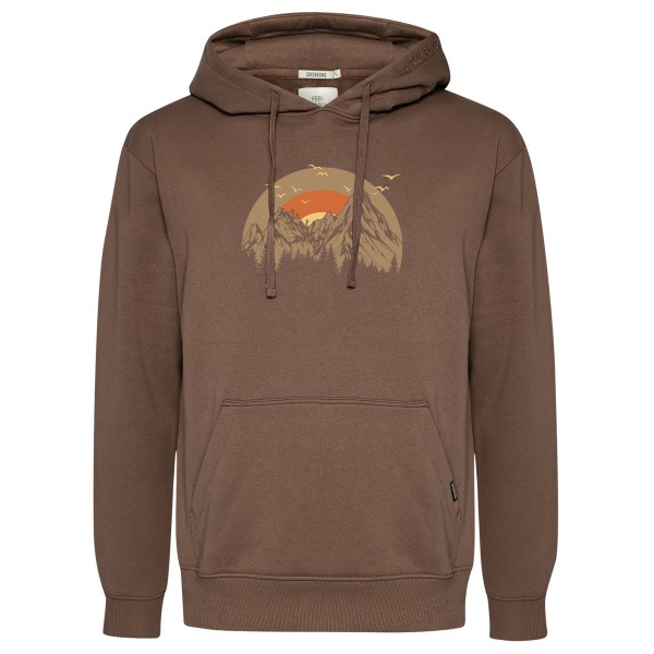 GreenBomb Peak Circle Joy Hoodie Bruin