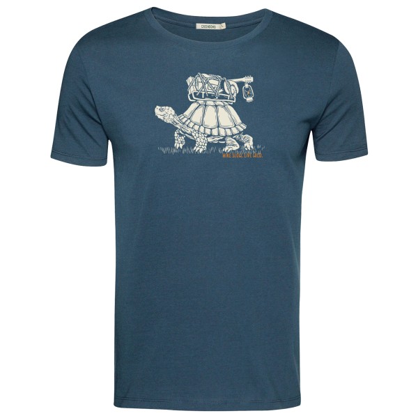 GreenBomb Turtle Walk Guide T-shirt Blauw