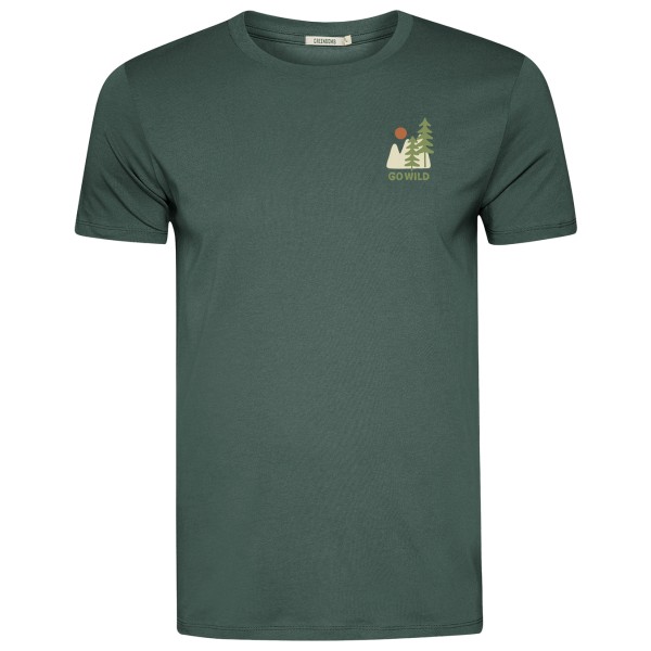 GreenBomb Wild Pines Guide T-shirt /olijfgroen