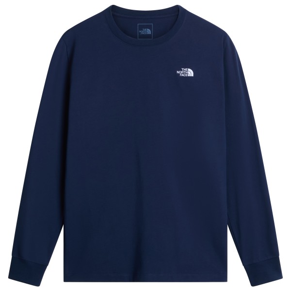 The North Face Evolution Simple Dome Regular Long Sleeve Longsleeve Blauw