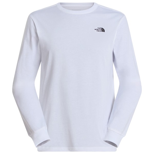 The North Face – Evolution Simple Dome Regular Long Sleeve – Longsleeve maat XL, Wit