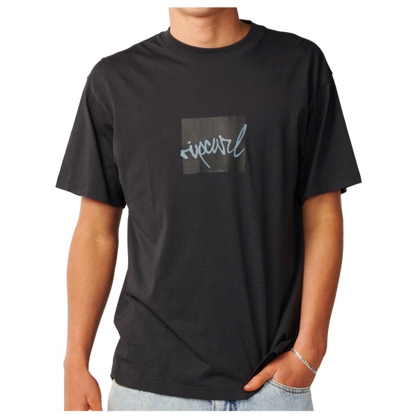 Rip Curl - Rip Script Icon Tee - T-Shirt Gr XL schwarz