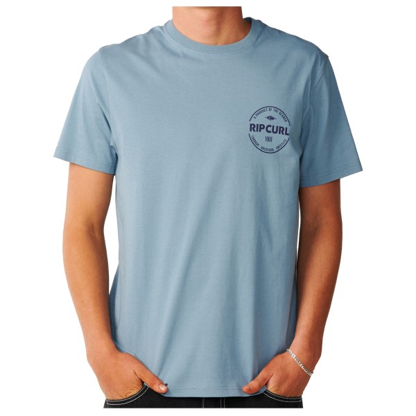 Rip Curl Staple Tee T-shirt turkoois Turquoise