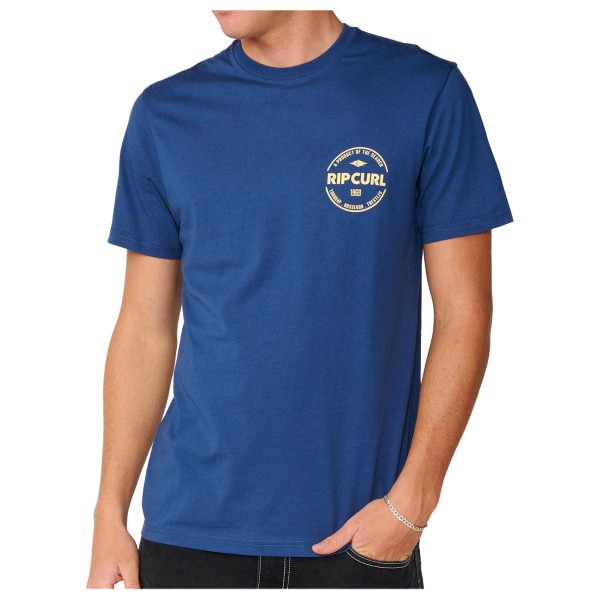 Rip Curl Staple Tee T-shirt Blauw