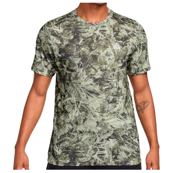 Nike ACG Dri-Fit Tee Std Run UTMB Sportshirt Olijfgroen