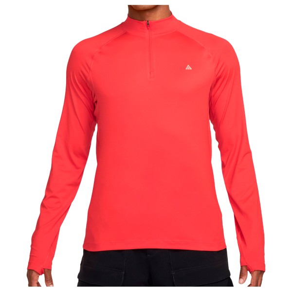 Nike ACG Dri-Fit Wildsee Quarter-Zip L/ Top Sportshirt Rood