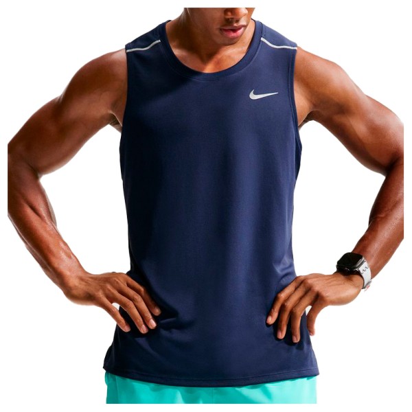 Nike Dri-Fit Miler Tank Top Tanktop Blauw