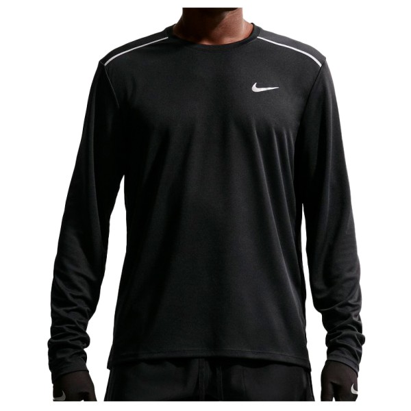 Nike Dri-Fit Miler L/ Top Longsleeve Zwart