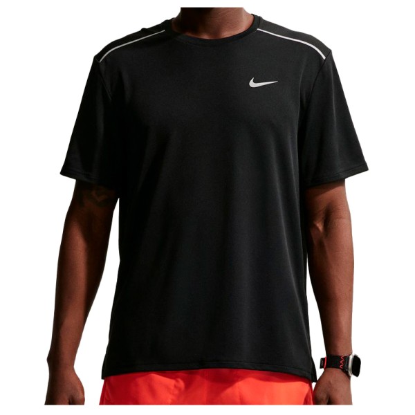 Nike Dri-Fit UV Miler Hardloopshirt Zwart