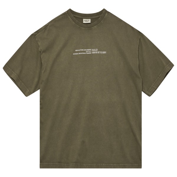 Halo Graphic Boxy T-Shirt T-shirt Olijfgroen