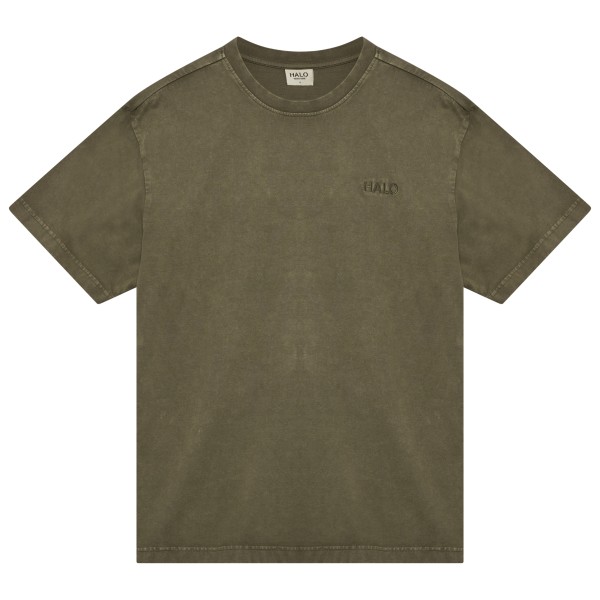 Halo Logo T-Shirt T-shirt Olijfgroen