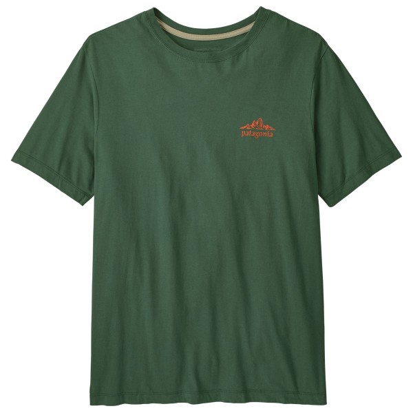 Patagonia Cloud Crag T-Shirt T-shirt /olijfgroen