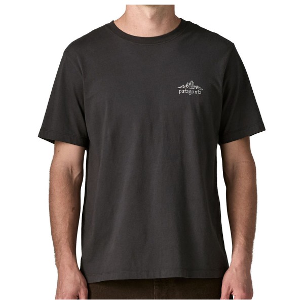 Patagonia Cloud Crag T-Shirt T-shirt Zwart