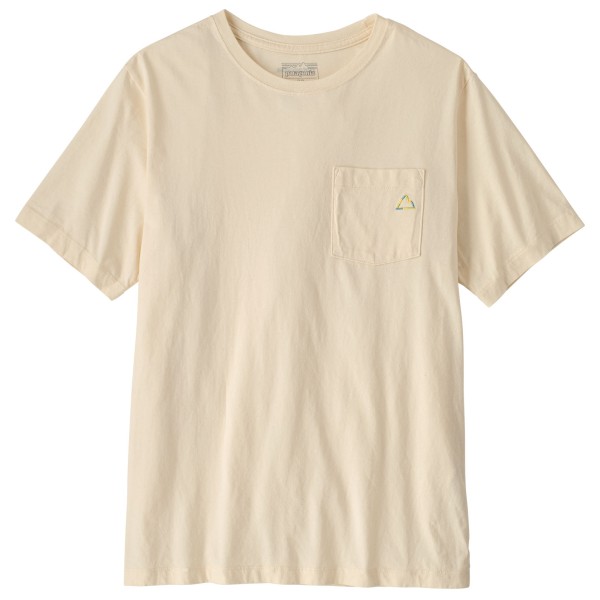 Patagonia Fitz Roy Massif Pocket Tee T-shirt Beige