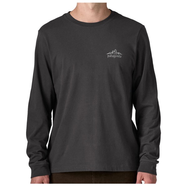 Patagonia L/S Cloud Crag T-Shirt Longsleeve Zwart