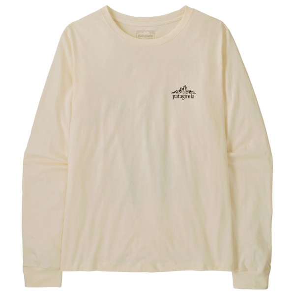 Patagonia - L/S Cloud Crag T-Shirt - Longsleeve Gr S beige