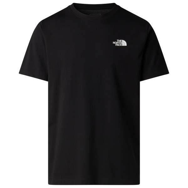 The North Face Mountain Sketch Regular Short Sleeve T-shirt Zwart