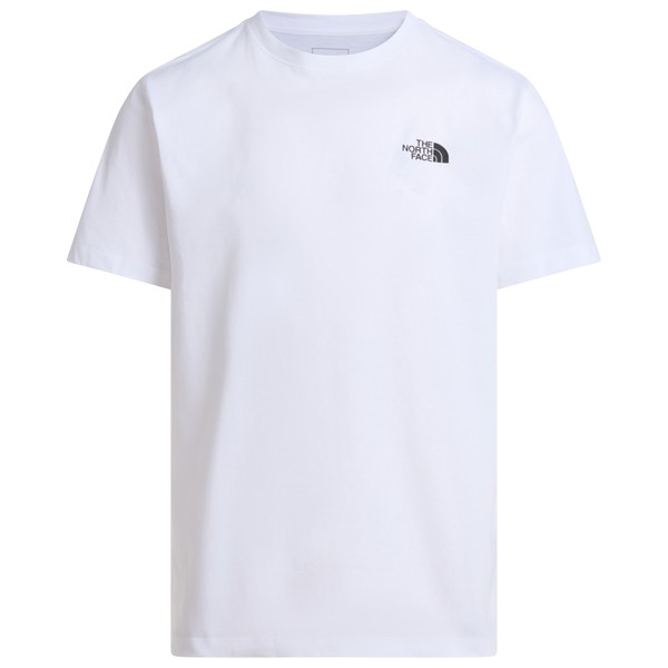 The North Face Mountain Sketch Regular Short Sleeve T-shirt Wit