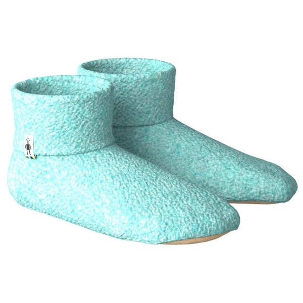 Haus- & Hüttenschuhe Smartwool Second Cut Fleece Slipper Herren (Gr L |türkis)