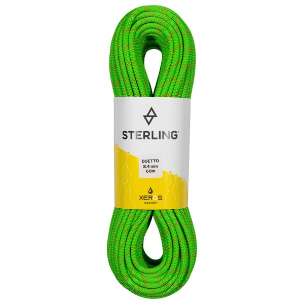 Image of Sterling Rope - Duetto 8.4 - Halbseil Gr 30 m;40 m grün;rot