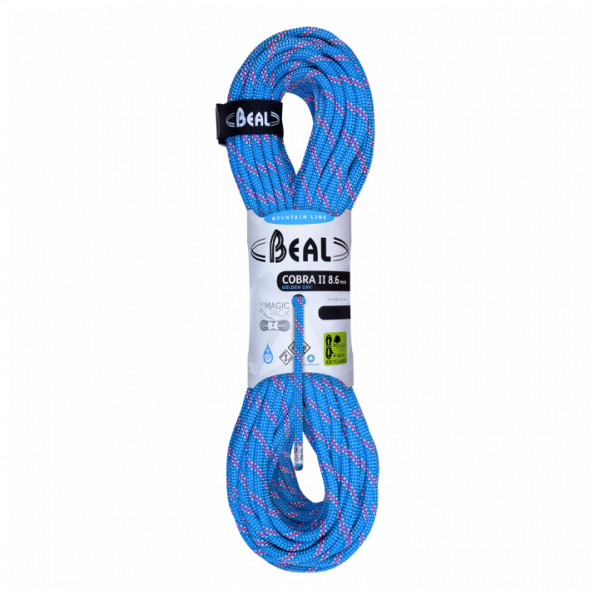 Image of Beal - Cobra II 8,6mm Golden Dry - Halbseil Gr 2 x 60 m bunt bei Bergfreunde.ch - der Outdoor Shop
