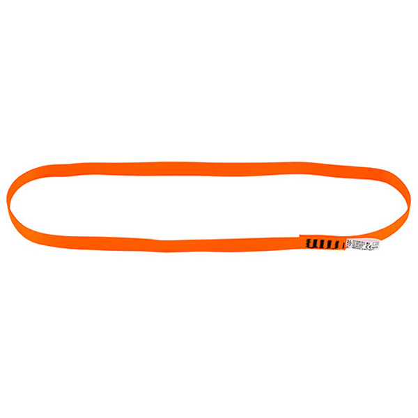 Image of C.A.M.P. - Express Sling - Rundschlinge Gr 120 cm;60 cm weiß/grün;weiß/orange bei Bergfreunde.ch - der Outdoor Shop