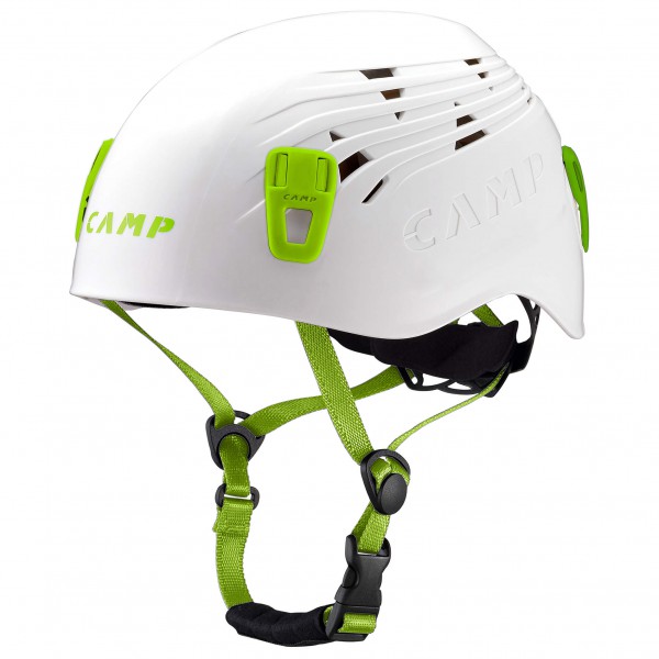 Image of C.A.M.P. - Titan - Kletterhelm Gr 48-56 cm;54-62 cm grau;grün;rot;weiß bei Bergfreunde.ch - der Outdoor Shop