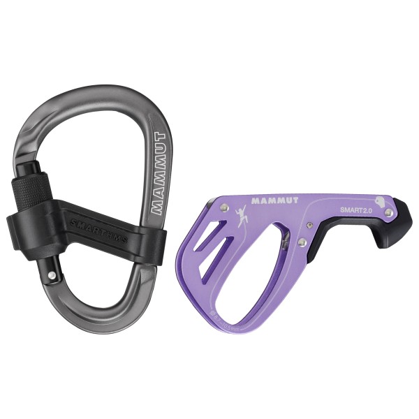 Mammut Smart 2.0 Belay Package Sicherungsgerät Sportklettern (grau)