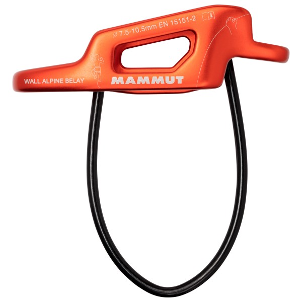 Mammut Wall Alpine Belay Sicherungsgerät (orange)
