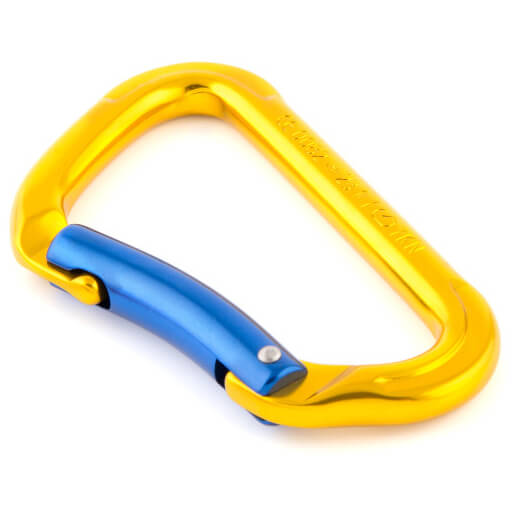 Image of Fixe - Montgrony Keylock Bent Gate - Schnappkarabiner bunt bei Bergfreunde.ch - der Outdoor Shop