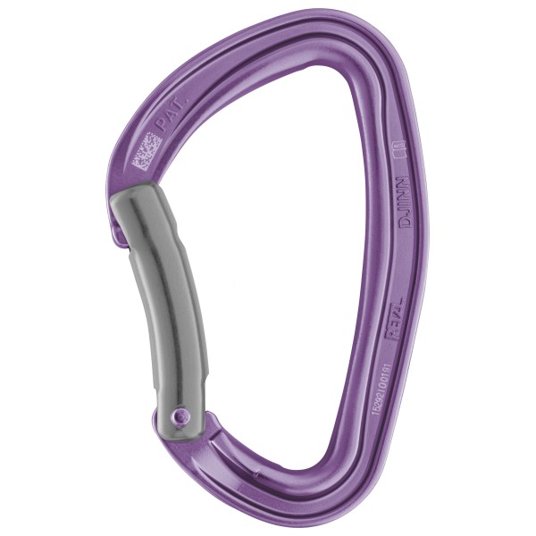 Image of Petzl - Djinn Carabiner - Schnappkarabiner blau;grau;lila bei Bergfreunde.ch - der Outdoor Shop