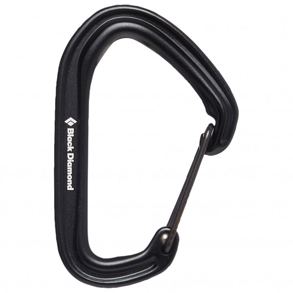 Image of Black Diamond - Hotwire Carabiner - Schnappkarabiner grau;rot;schwarz/grau bei Bergfreunde.ch - der Outdoor Shop