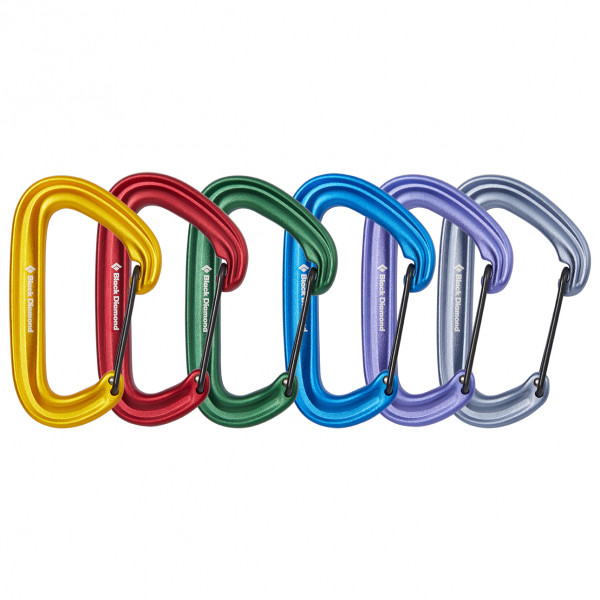 Image of Black Diamond - Litewire Rackpack - Schnappkarabiner Gr One Size schwarz bei Bergfreunde.ch - der Outdoor Shop