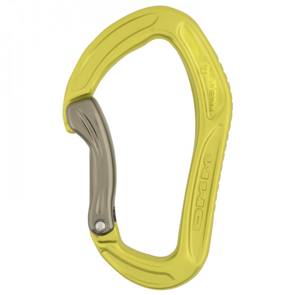 Image of DMM - Alpha Sport Bent Gate - Schnappkarabiner gelb;rot