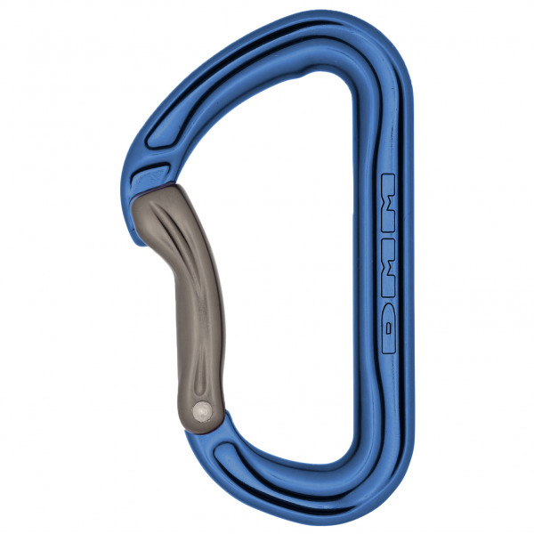 Image of DMM - Shadow Bent Gate - Schnappkarabiner blau;lila