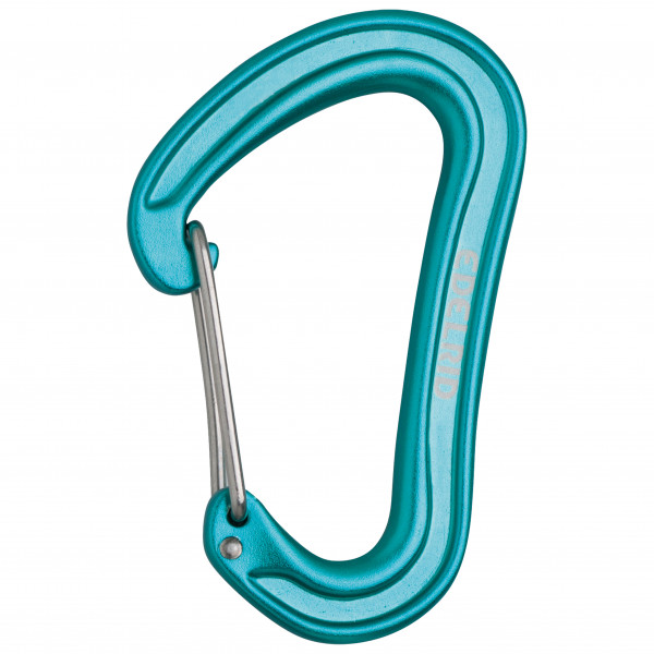 Image of Edelrid - Nineteen G II - Schnappkarabiner grau;grün;türkis bei Bergfreunde.ch - der Outdoor Shop