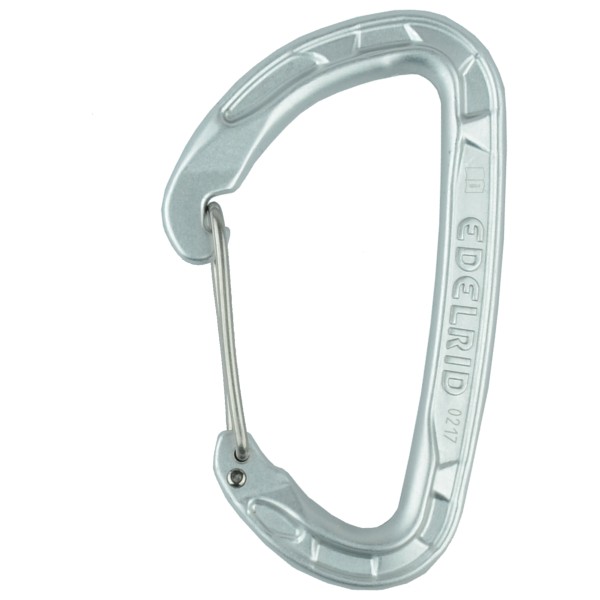 Image of Edelrid - Pure Wire II - Schnappkarabiner grau bei Bergfreunde.ch - der Outdoor Shop