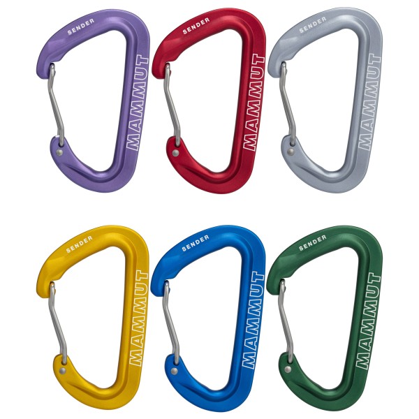 Image of Mammut - Sender Wire Rackpack - Schnappkarabiner Gr Wire Gate bunt bei Bergfreunde.ch - der Outdoor Shop