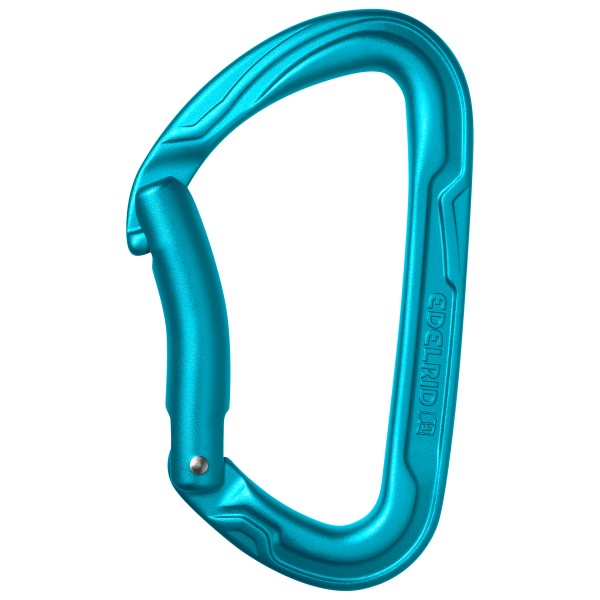 Image of Edelrid - Pure Bent III - Schnappkarabiner oliv;türkis