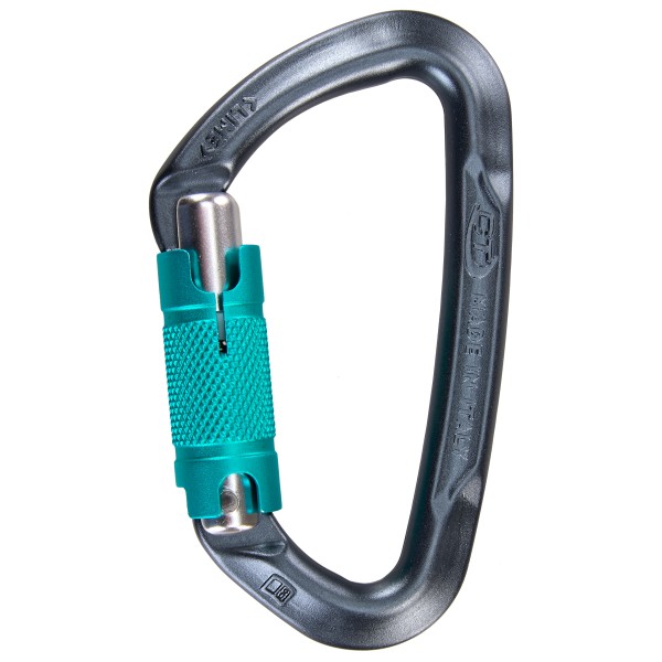 Image of Climbing Technology - Lime WG - Schnappkarabiner Gr One Size grau