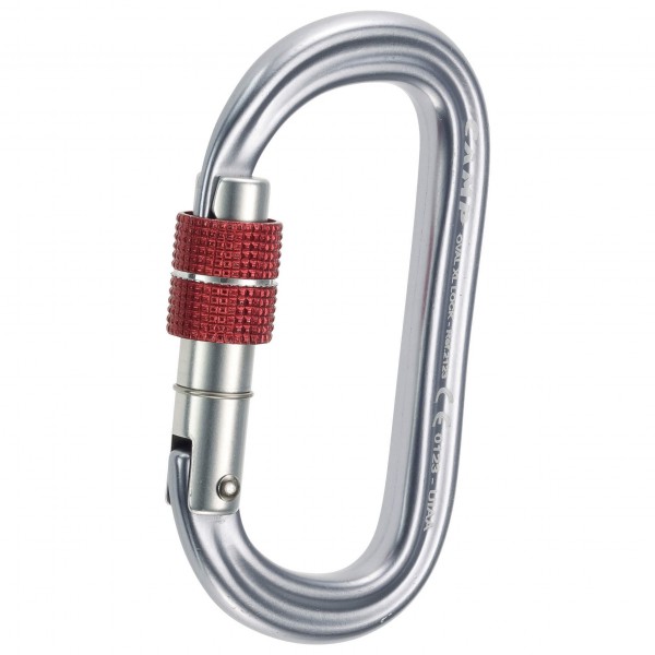 Image of C.A.M.P. - Oval XL Lock - Schraubkarabiner grau bei Bergfreunde.ch - der Outdoor Shop