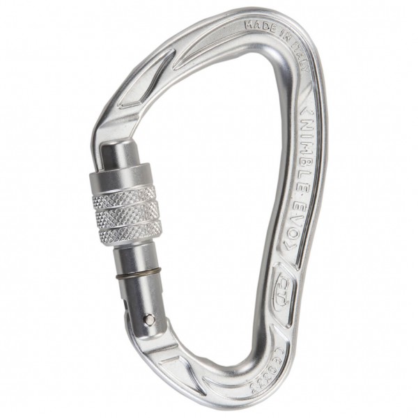Image of Climbing Technology - Nimble EVO SG - Schraubkarabiner grau bei Bergfreunde.ch - der Outdoor Shop