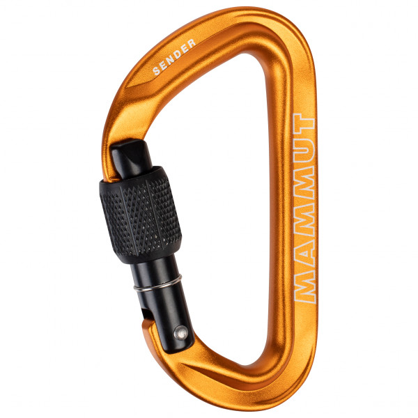 Image of Mammut - Sender Carabiner - Schraubkarabiner orange